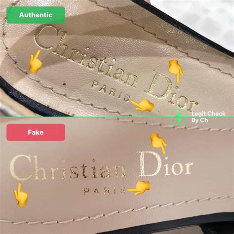 logo dior real vs fake|christian dior scan.